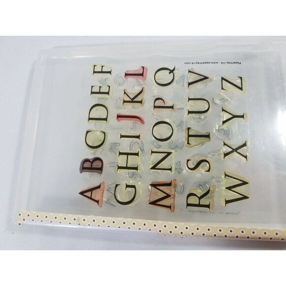 Stampin’ Up Lot Of 5 Stamp Sets Unmounted Day at the Beach Trajan Chevron Merry - Picture 3 of 16